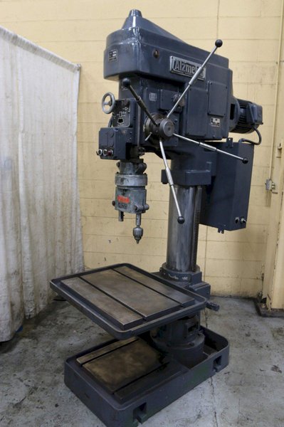 30&#039; ALZMETAL MODEL #A2-E SINGLE SPINDLE DRILL: STOCK 71199