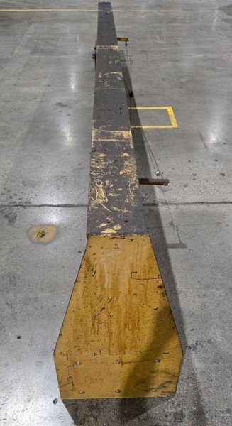 2 TON CONTRX INDUSTRIES MODEL #A41216 FREE STANDING JIB CRANE: YOBRO #23871