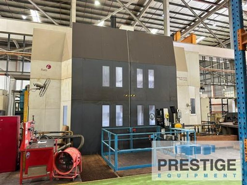 Giddings &amp; Lewis VTC 3000 118" CNC Vertical Turning Center with Milling