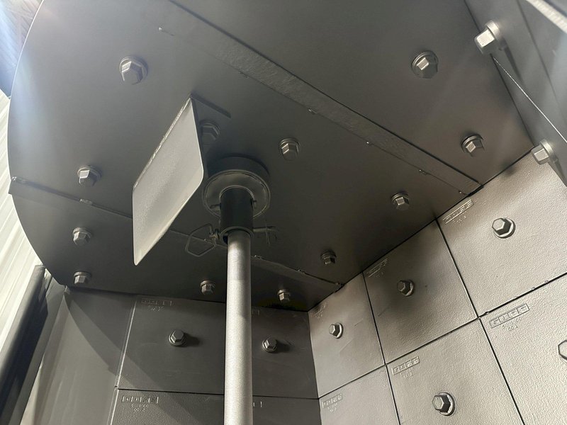 36&quot; X 72&quot; GOFF MODEL #3672D SPINNER HANGER SHOT BLAST CLEANING SYSTEM, NEW 2006: STOCK #22470