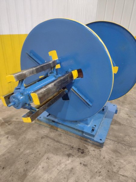 2,500 LB X 24&quot; LITTELL MODEL #25-12 DOUBLE END PULL OFF COIL REEL UNCOILER: STOCK #22533