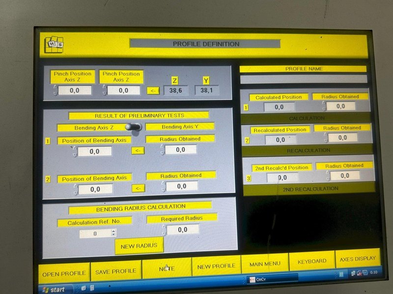 2014 Comac 305CN3.1V CNC Angle Roll (#5142)