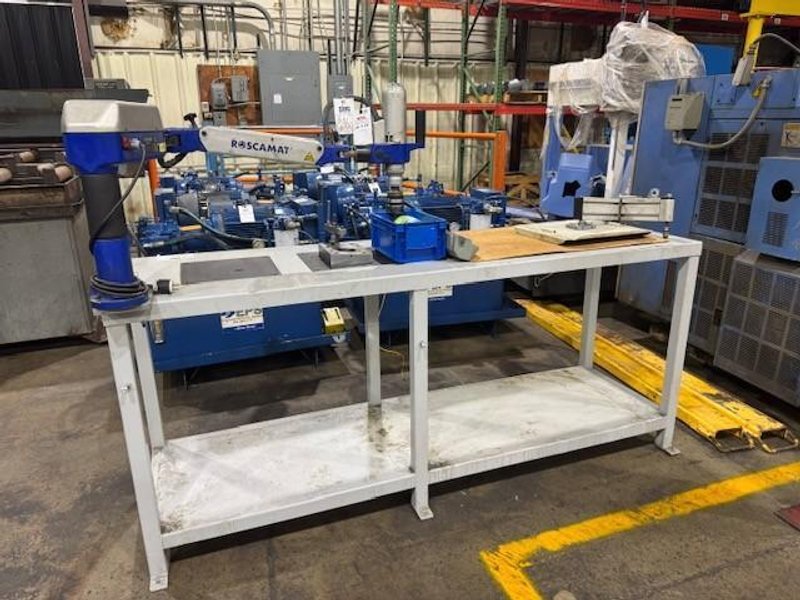 1 - PREOWNED 2010 ROSCAMAT ELECTRIC TAPPING HEAD, MODEL #: 6000, S/N: 002