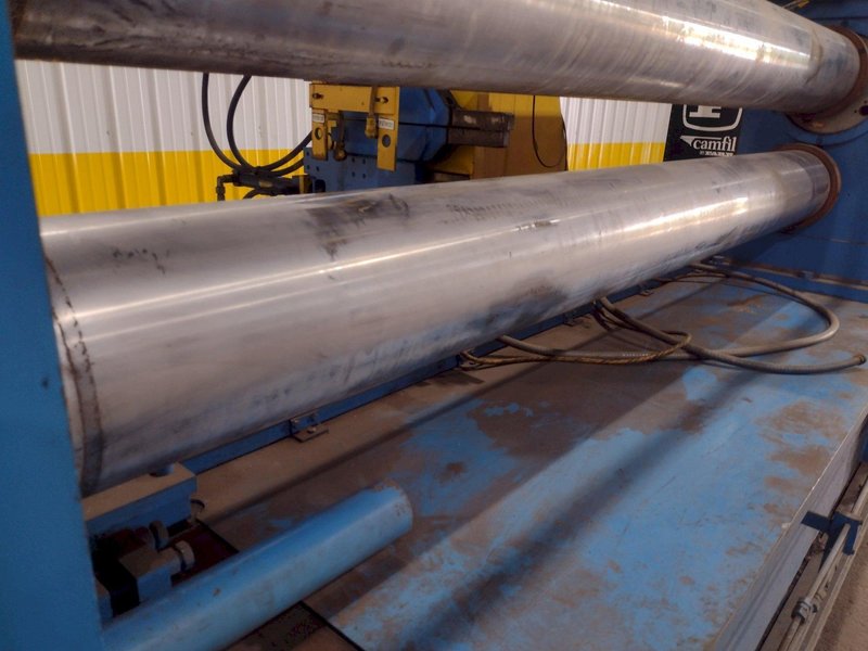 74" WIDE X 9" ARBOR SMS DEMAG MODEL #SES-16"/13"-9"74"  SLITTING HEAD: STOCK 10045