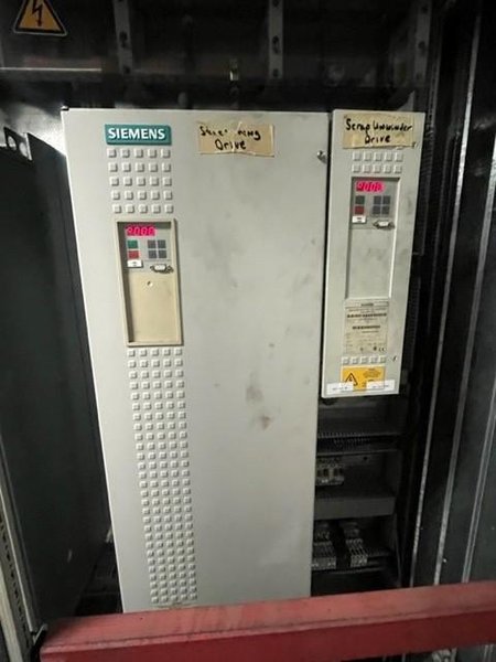 72" x 0.015" x 40,000lb Kampf Aluminum Slitting Line