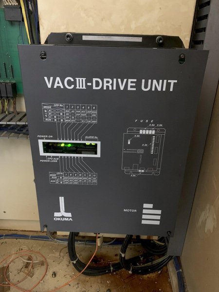 OKUMA Cadet LNC-8C CNC Turning Center, S/N D764, with 10" chuck.