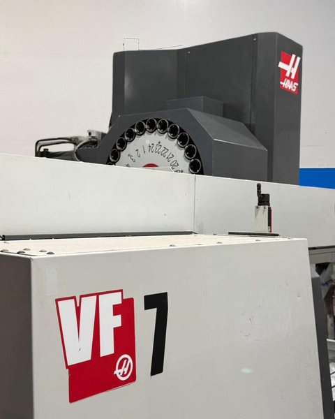 Haas VF-7/40 CNC Vertical Machining Center – 4th Axis Ready Mill