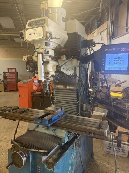 1998 Southwestern Industries TRAK DPM 3-Axis CNC Bed Mill | 40-Taper, Power Drawbar, ProtoTRAK SM