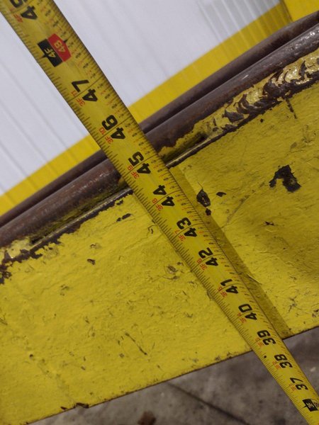 10,000 LB X 36” SINGLE ARM COIL TURNSTILE STAND: STOCK #22961