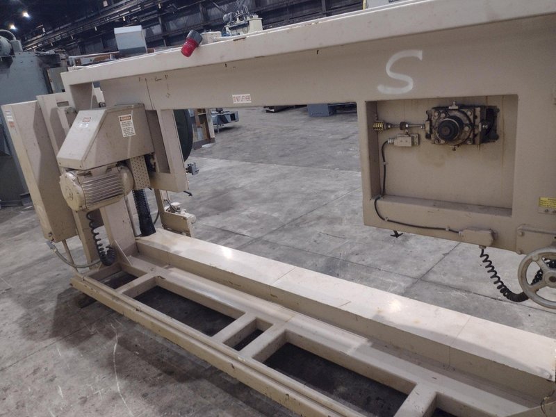 60" X 20" EDGE-SWEETS MODEL #SHR-60-20 HORIZONTAL BANDSAW / SPLITTER SAW: YOBRO #25836
