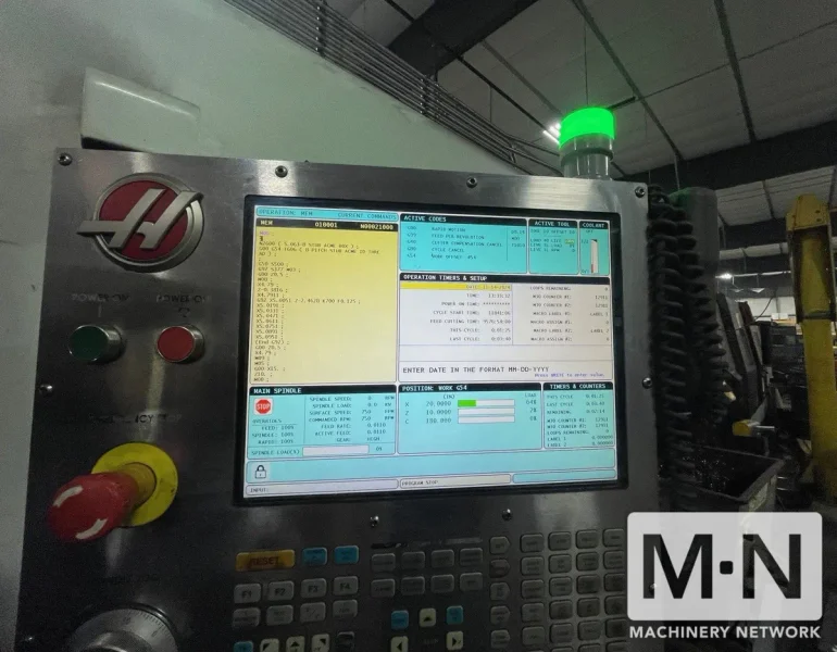 HAAS ST-45 CNC Lathe, 2014