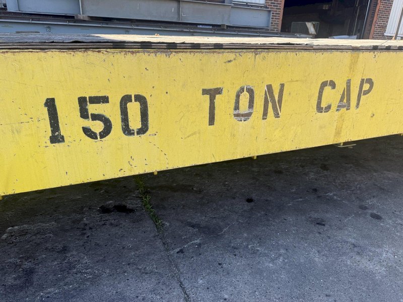 150 TON x 14' WIDE x 34' LONG P&amp;E HEAVY DUTY SELF POWERED TRANSER RAIL CAR / CART: STOCK #23112