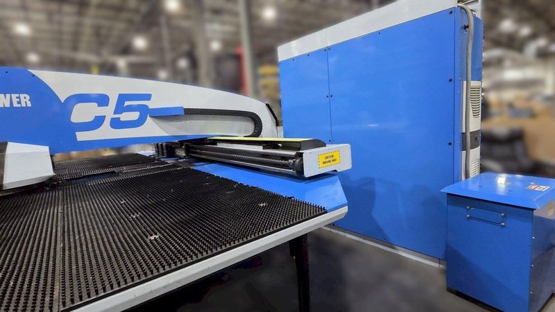 33 Ton Finn-Power C5 Turret Punch, 2008 – 8 Auto Index Stations