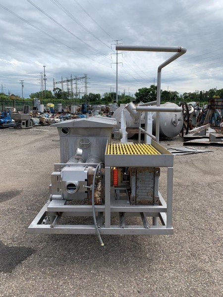 APV 10" 10" APV Discharge Screw Conveyor, S/S, 20 HP