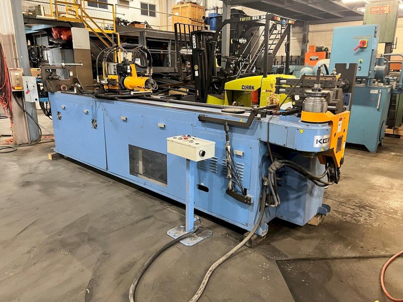 USED KEINS 1-3/4&quot; 3-AXIS CNC DUAL STACK TUBE BENDER MODEL KB-45ND, Stock# 11035, Year: 2001