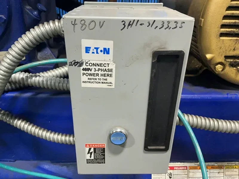QUINCY 15 HP QT-15 HORIZONTAL COMPRESSOR  -  2153DS12HCA46