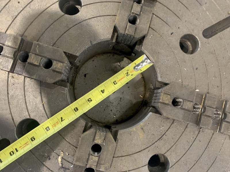 30&quot; 4-JAW LATHE CHUCK. STOCK # 0998924.