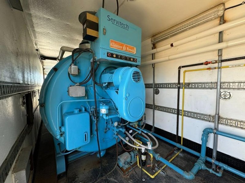 Cleaver-Brooks 8.375MM BTU Oil-Fired Boiler System – 1962 – Complete Steam Package