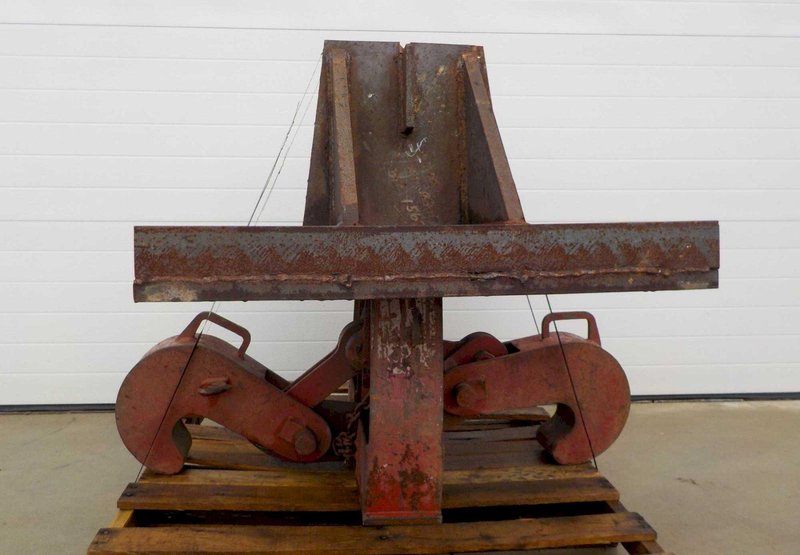 25 TON (50,000 LBS) CLAMP-CO MODEL #NS25 BEAM LIFTING CLAMP: YOBRO #24844