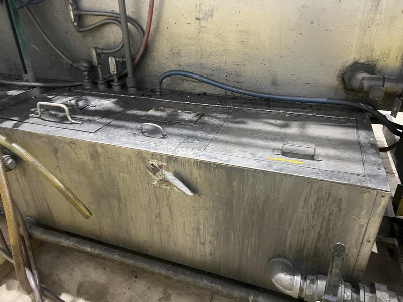 3 STAGE X 36&quot; X 18&quot; WALSH MODEL #AOE286 STEEL MESH-BELT PASS-THROUGH STAINLESS WASHER: STOCK #20166