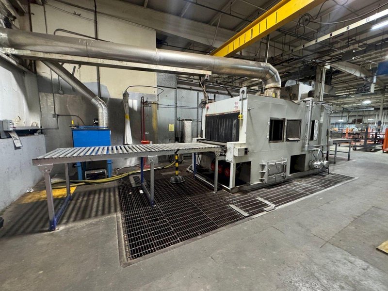 40" x 40" CINCINNATI 3-STAGE HEATED WASHER &amp; PARTS DEGREASER : YOBRO #24765