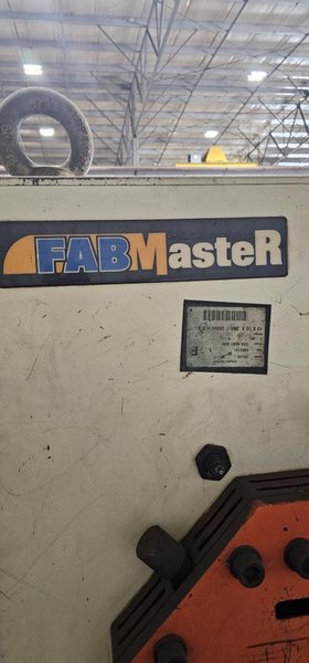 135 TON SUNRISE IW-135SD FABMASTER HYDRAULIC IRONWORKER(NEW IN 2007). STOCK #1006025
