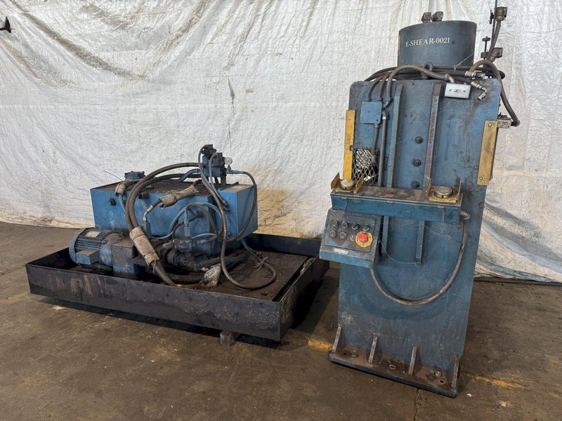 16" x 1" FRANKLIN HEAVY DUTY HYDRAULIC PLATE SHEAR: STOCK #23391