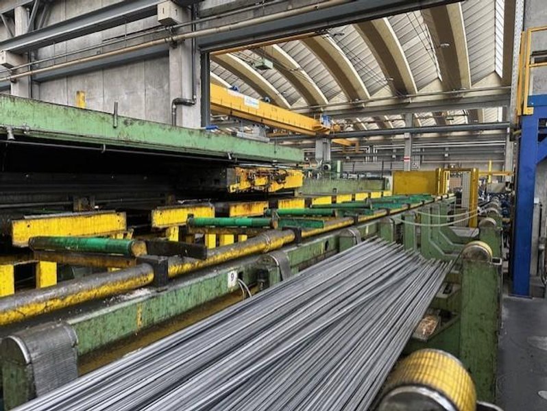 25 TON BULTMANN TRIPLE TUBE DRAW BENCH