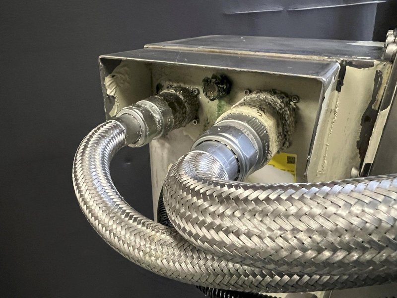 Yuasa DMNC-22101 4th Axis CNC Rotary Table 8.5" Chuck Tailstock Fanuc Motor