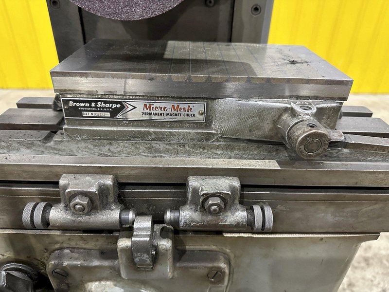 5" X 10"" BROWN &amp; SHARPE MODEL #510 HORIZONTAL HYDRAULIC SURFACE GRINDER: STOCK #22044