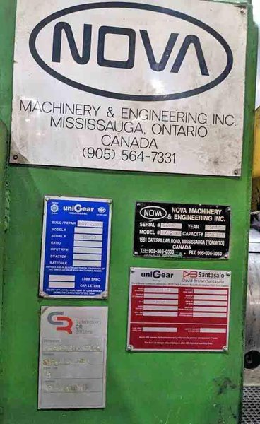 60" x 7.00" x 50,000# Cincinnati/Herr Voss Slitting Line