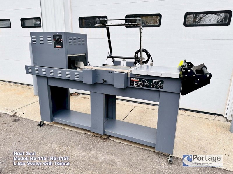 HEAT SEAL Model: HS-115 &amp; HS-115T  ||  Combination L-Bar Sealer &amp; Heat Tunnel