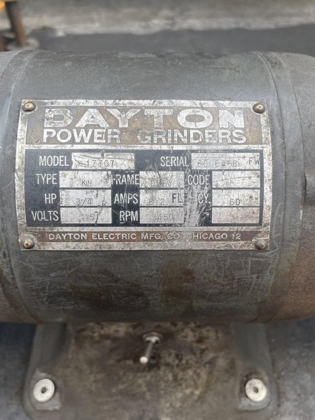 Dayton 1Z707 Power Grinder