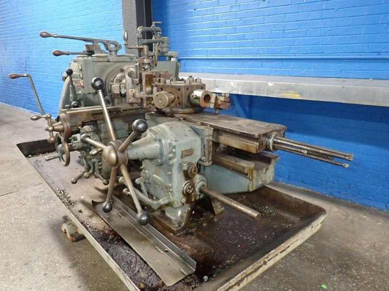 WARNER &amp; SWASEY 16" SWING TURRET LATHE  -  NO. 3