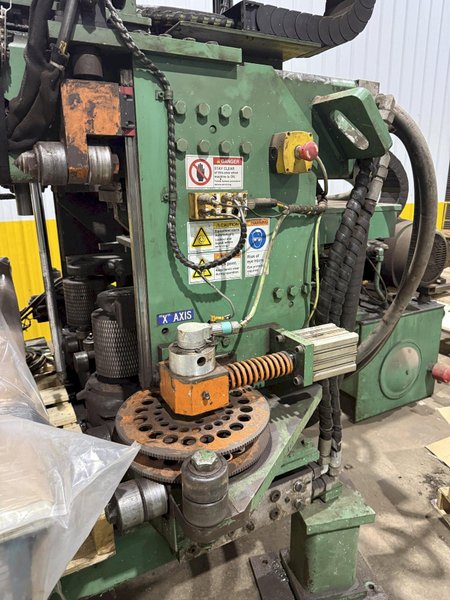 2009 PEDDINGHAUS MODEL #PCD1100 3-AXIS CNC AUTOMATIC BEAM DRILL LINE : YOBRO #25848