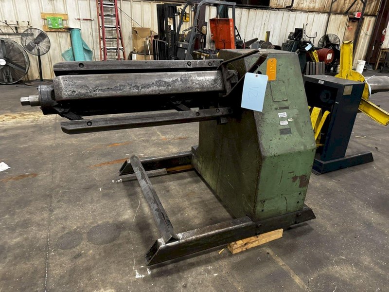 5,000 LB X 36&quot; EGAN M1001-36 UNCOILER. STOCK # 0884025