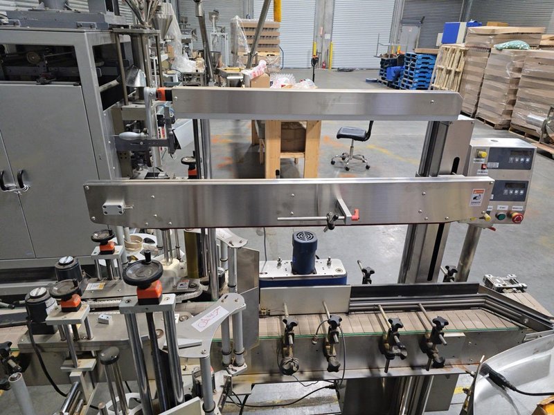 JDA Complete Powder Filling Line, 2021 – JDA 400 Filler, Capper, Induction Sealer, Labeler and Conveyor System