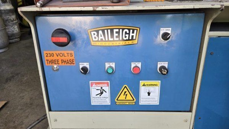 BAILEIGH SW-501 50 Ton Hydraulic Ironworker - Versatile Metal Fabrication Machine