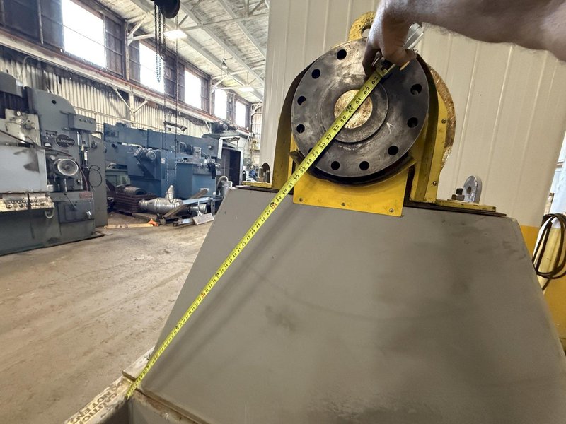 120&quot; SWING X 208&quot; LONG HEADSTOCK &amp; TAILSTOCK POWERED WELDING POSITIONER / PIPE ROLLER: YOBRO #23957
