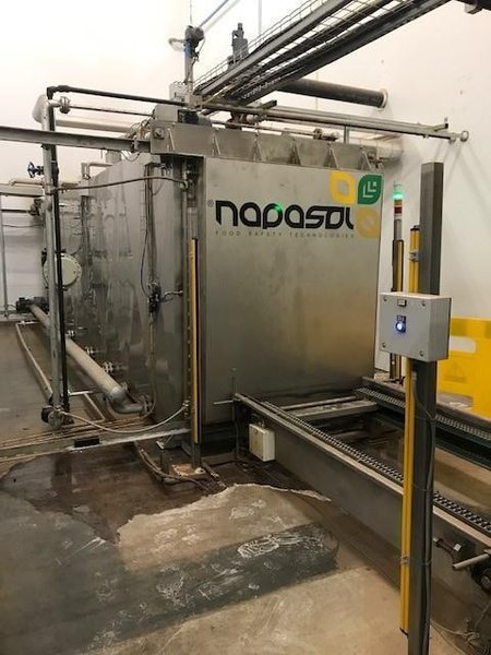 Used 2015 Napasol Steam Pasteurization System – 6‑Bin Batch Autoclave with Preheat, Cooling &amp; Complete Controls