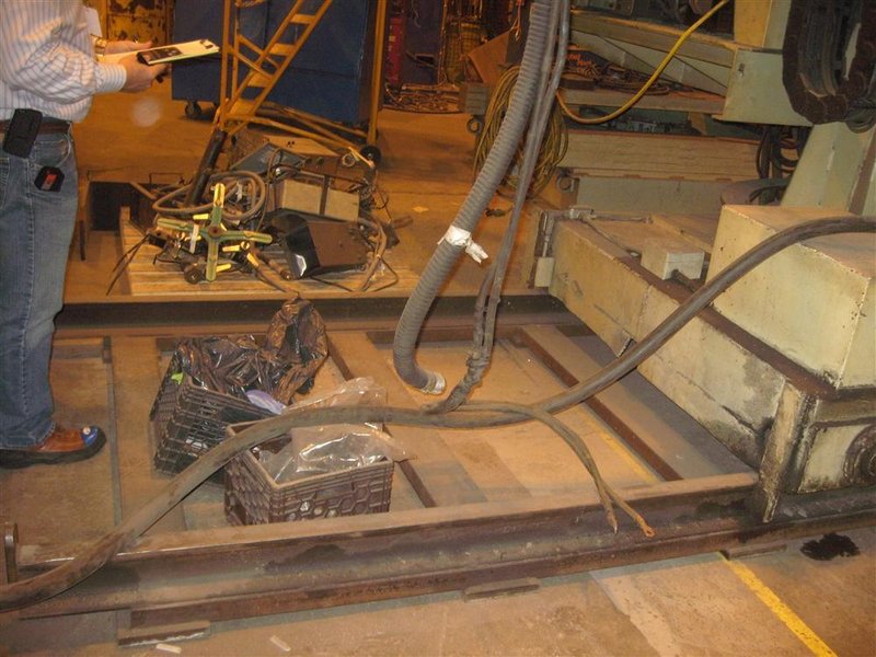 14&#039; X 14&#039; RANSOME MODEL SHD WELDING MANIPULATOR:  STOCK #61076