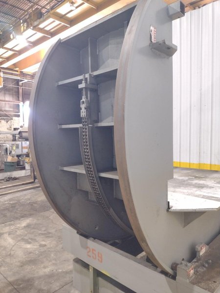 16,000 LBS X 48" ROWE MODEL #UB-16 COIL CAR / UPENDER BUGGY : YOBRO #24892