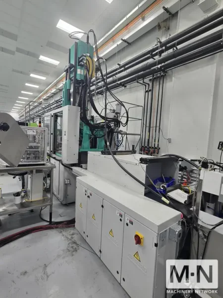 176 TON 10.3 OZ ARBURG MODEL 520V-1600-800 VERTICAL CLAMP SILICONE LIM MACHINE MFG 2014 * LOW HOURS *