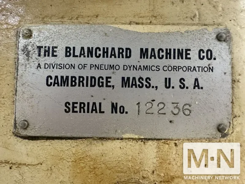 16&quot; Blanchard 11-16 Rotary Surface Grinder