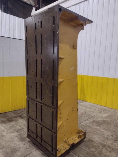 96" H X 36" W X 36" D PRECISION HIGH HEAVY DUTY SLOTTED ANGLE PLATE: STOCK #23015