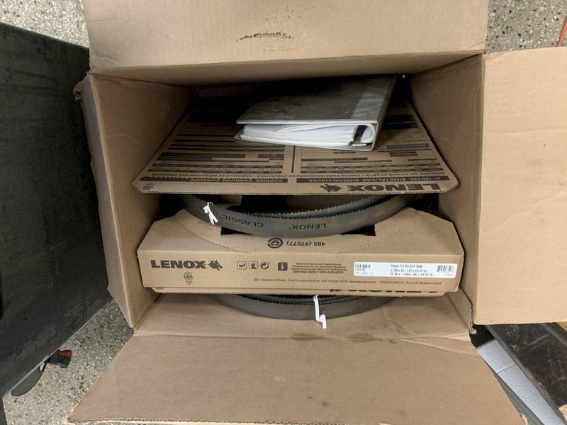 Hyd-Mech Model S-23A Fully Automatic Horizontal Cut-Off Saw, New 2001.