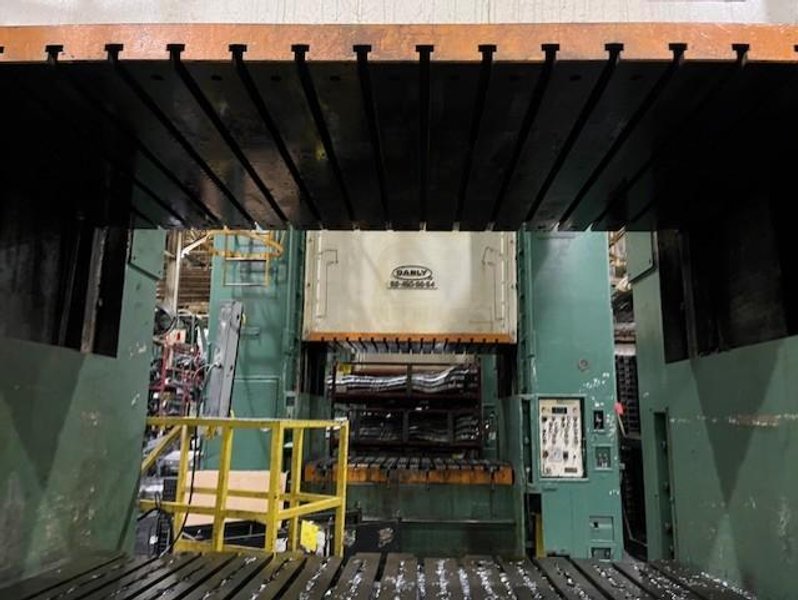 450 TON DANLY STRAIGHT SIDE PRESS LINE MODEL S2-450-96-54 STOCK# 3856