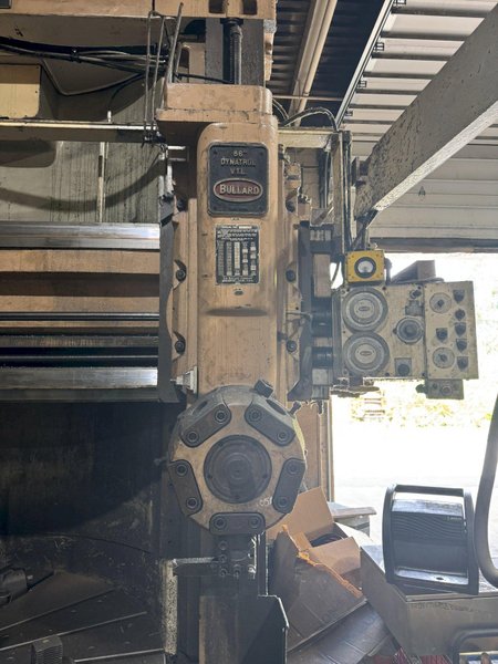 86&quot; BULLARD DYNATROL VERTICAL TURRET LATHE. STOCK #0888625