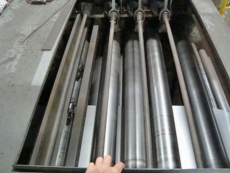 36" x 0.075" 20,000# Iowa Precision Cut To Length Line