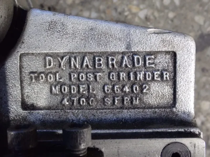 DYNABRADE TOOL POST GRINDER  -  66402